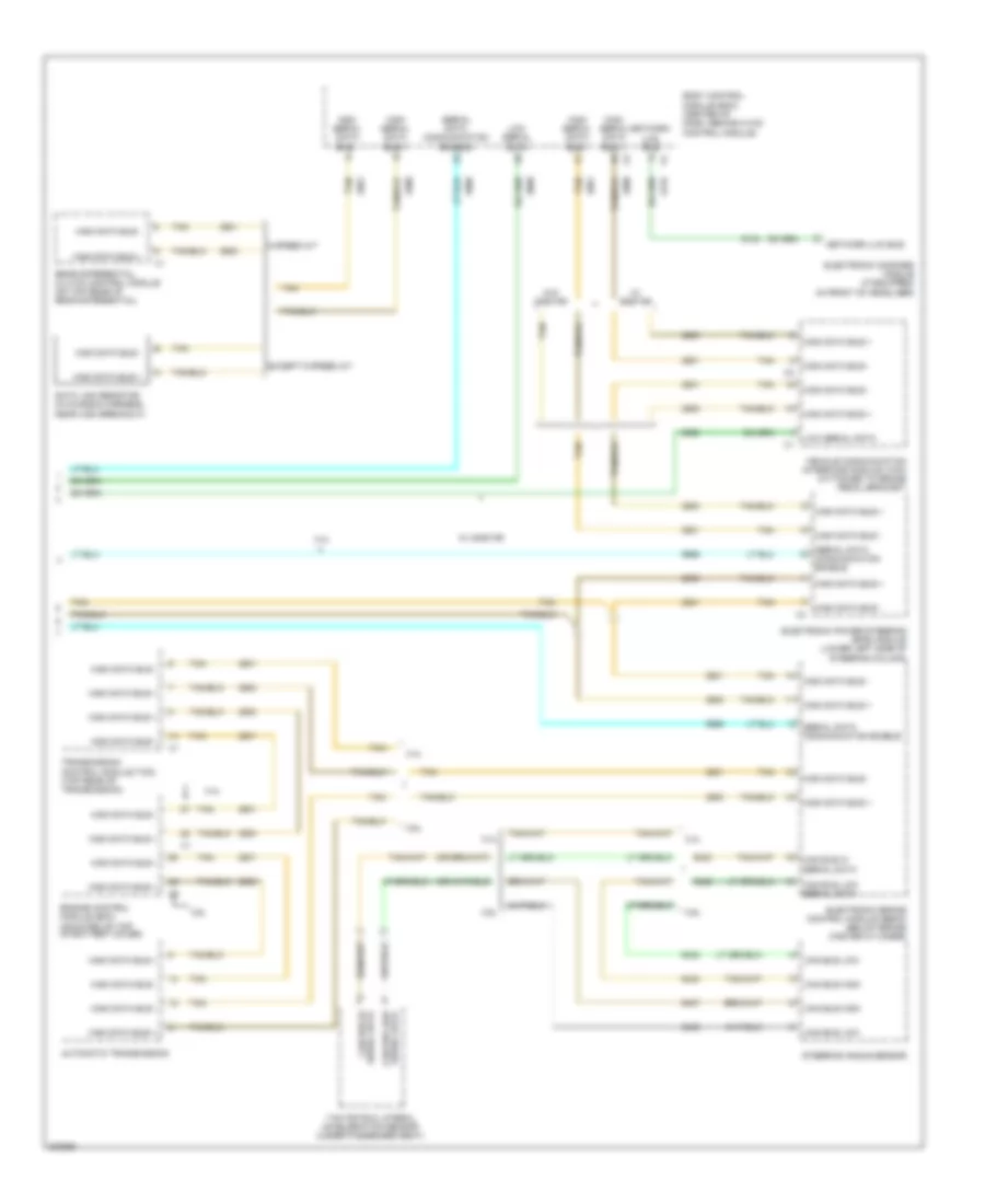 Computer Data Lines Wiring Diagram 2 of 2 for Pontiac Torrent 2009