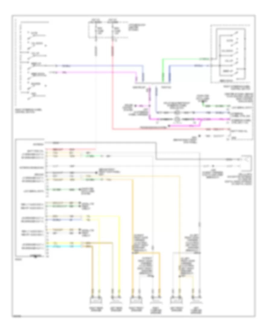 Radio Wiring Diagram Base for Pontiac Torrent GXP 2009