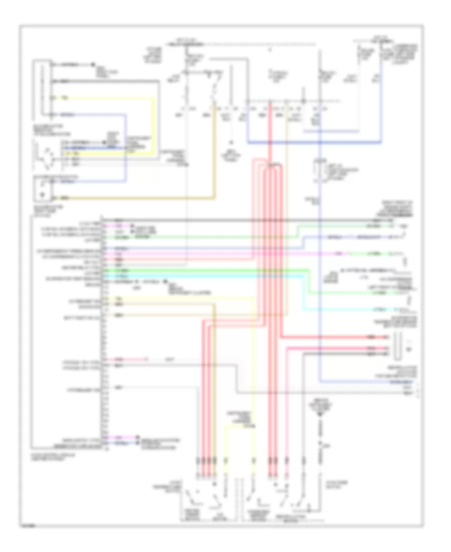 1 8L VIN 8 Manual A C Wiring Diagram 1 of 2 for Pontiac Vibe 2009