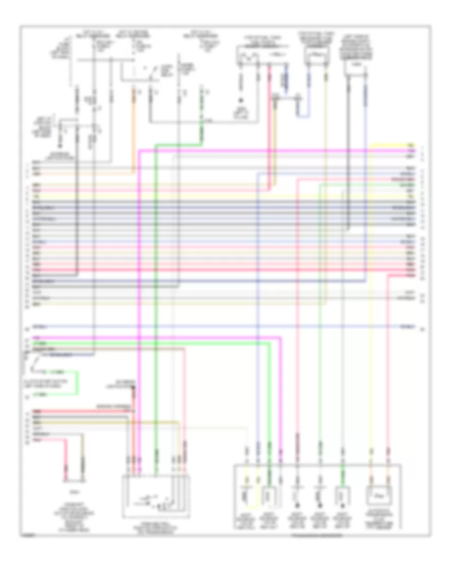 1.8L VIN 8, Engine Performance Wiring Diagram (3 of 5) for Pontiac Vibe 2009