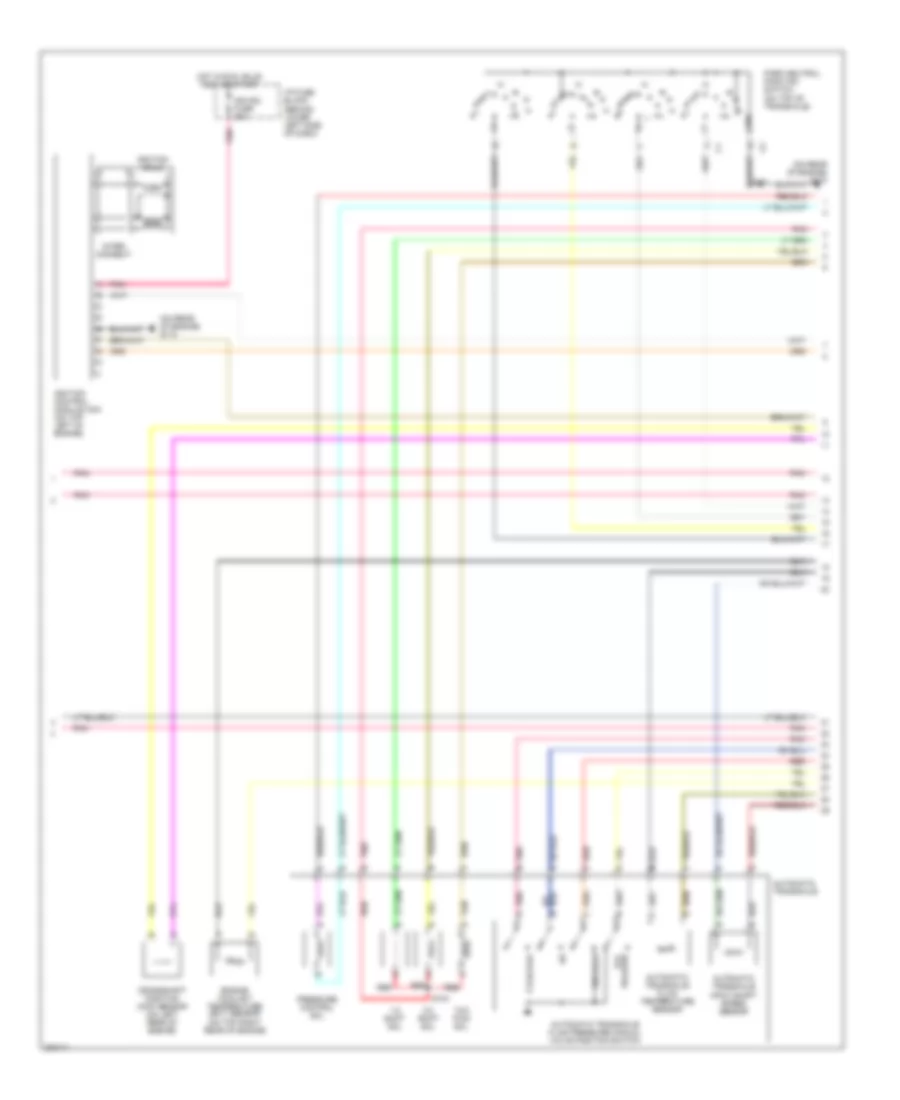 2.2L VIN F, Engine Performance Wiring Diagram (2 of 3) for Pontiac Sunfire 2005