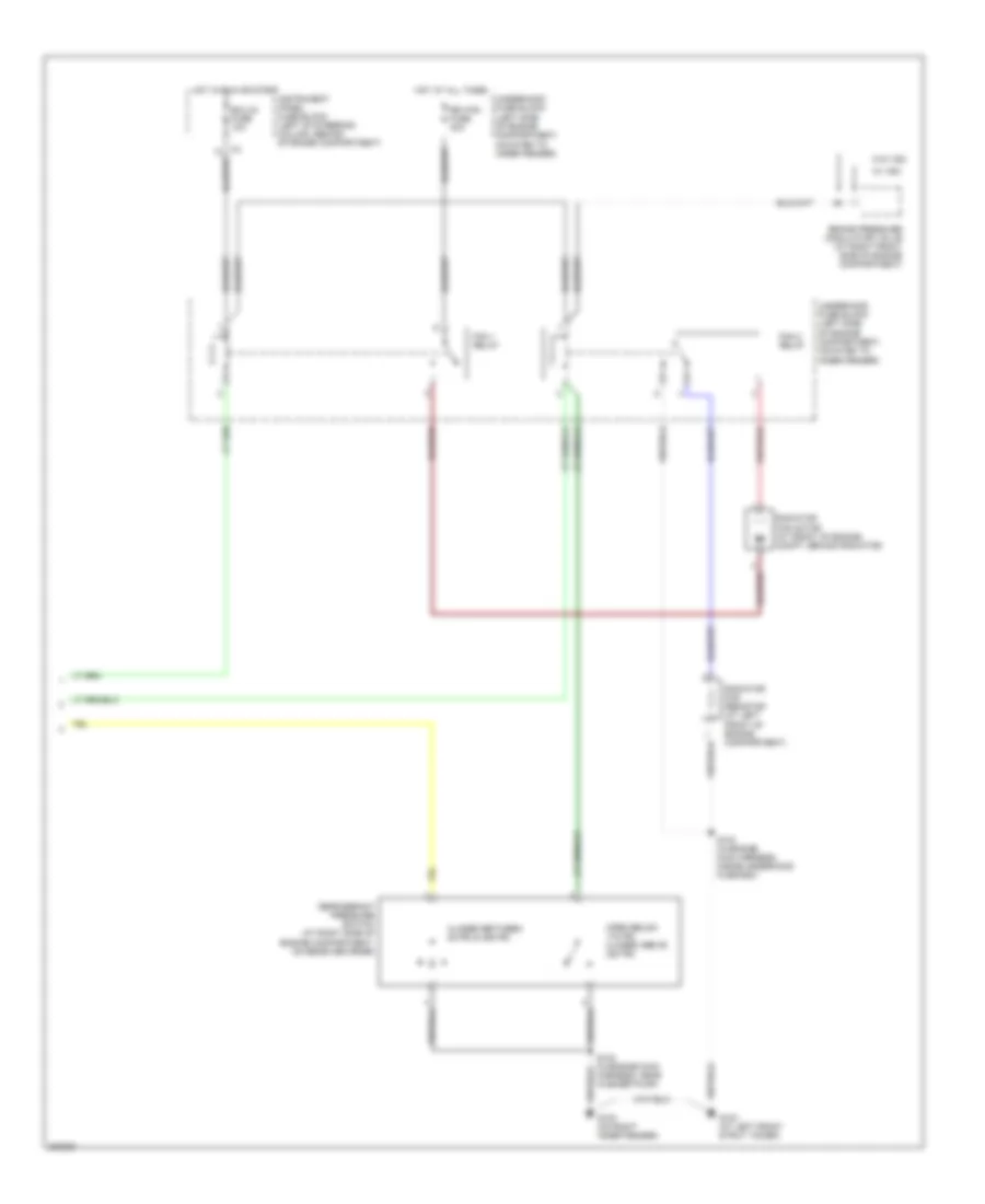 Manual A C Wiring Diagram 2 of 2 for Pontiac Vibe 2005