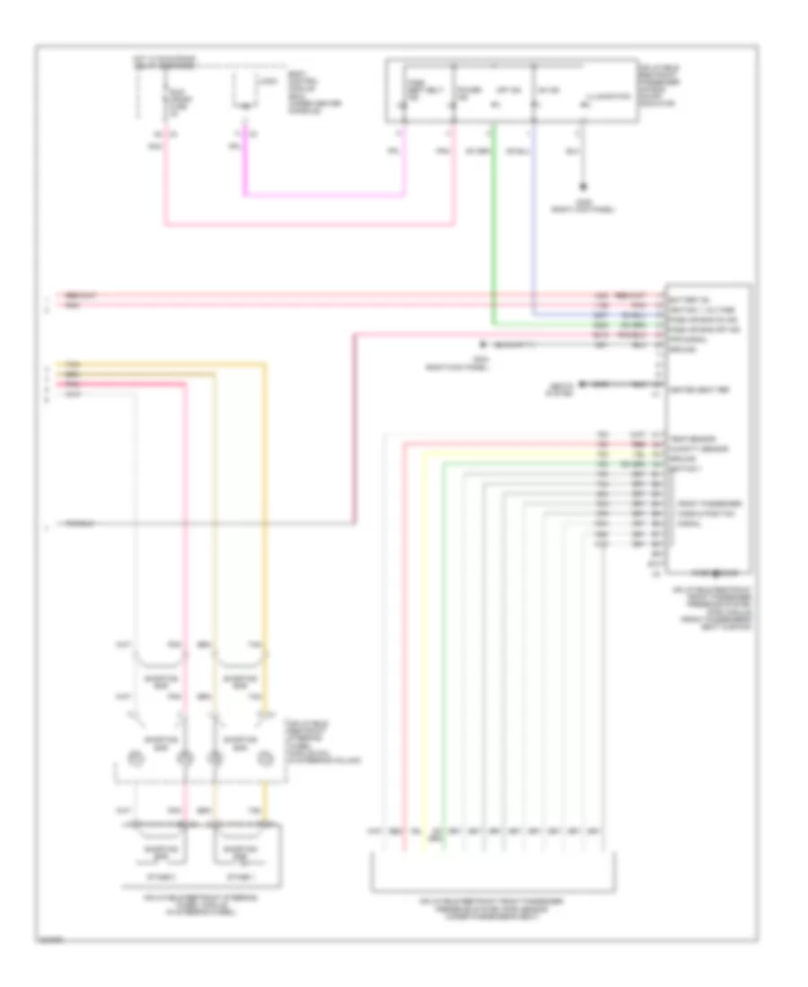 Supplemental Restraints Wiring Diagram (3 of 3) for Pontiac G6 2010