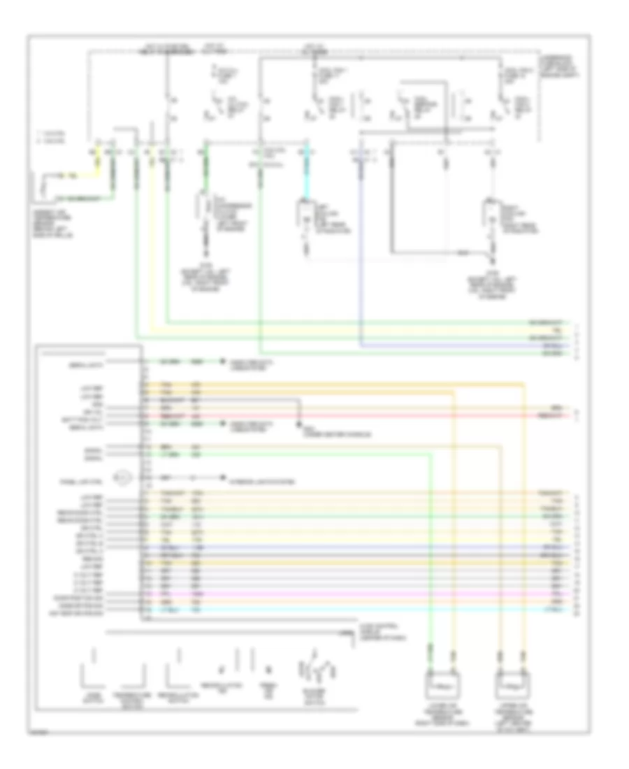 Automatic A C Wiring Diagram 1 of 2 for Pontiac G6 GXP 2010
