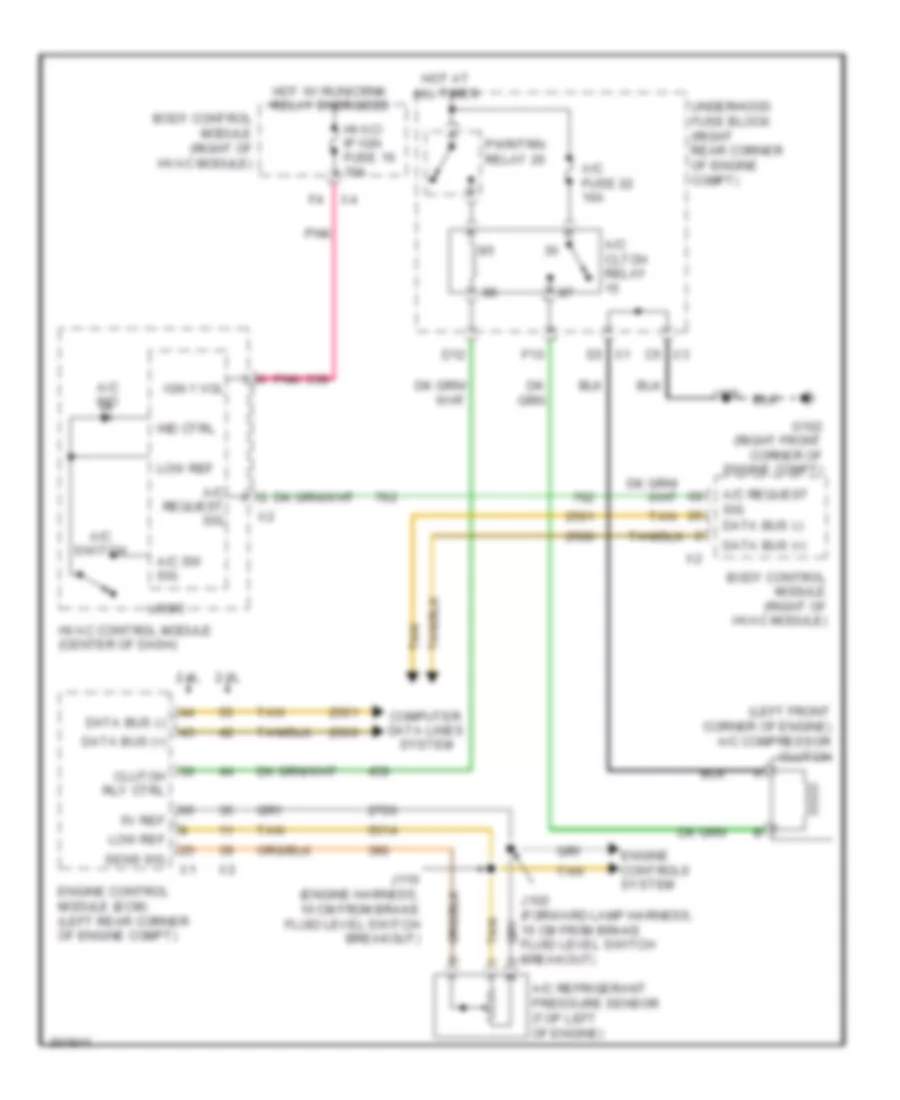 2 0L VIN X Compressor Wiring Diagram for Pontiac Solstice 2010