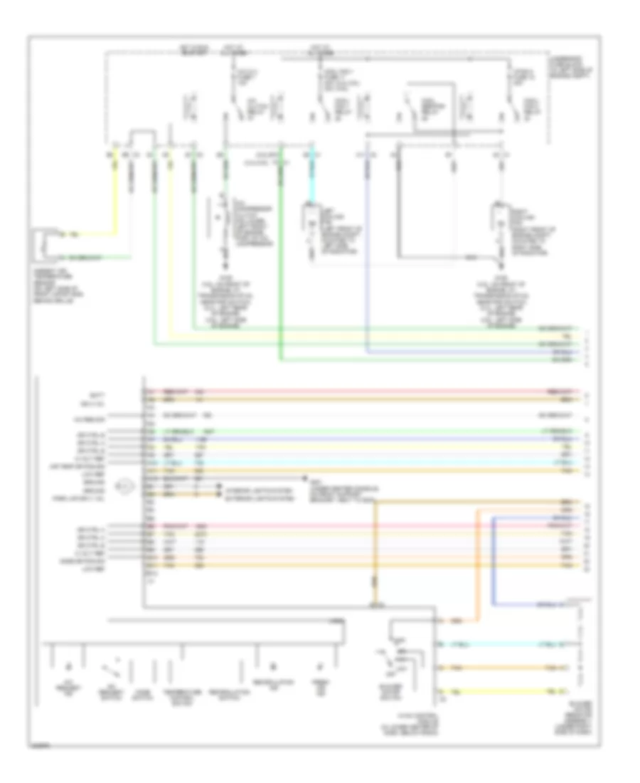 Manual A C Wiring Diagram 1 of 2 for Pontiac G6 2006