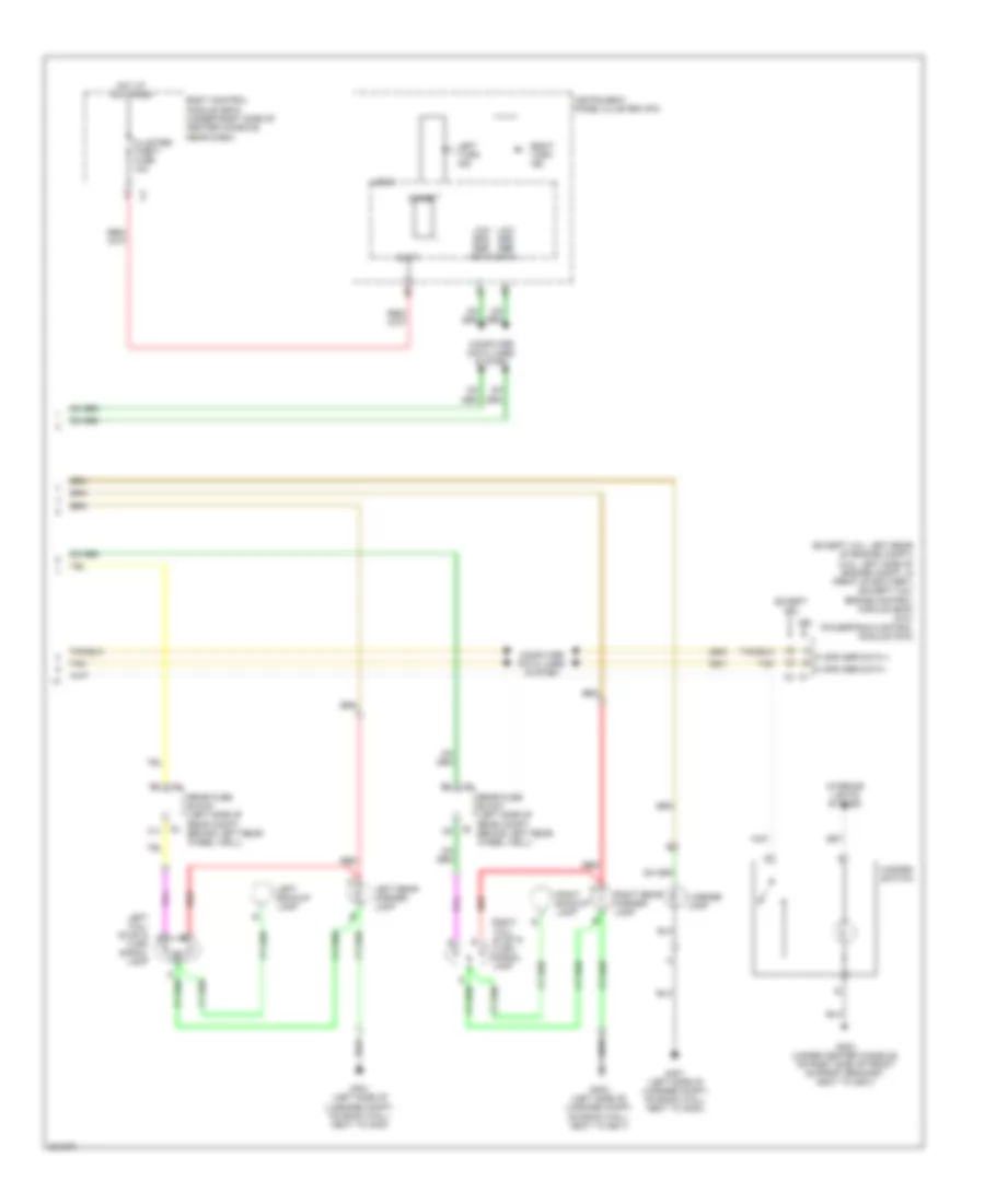 Exterior Lamps Wiring Diagram (2 of 2) for Pontiac G6 2006
