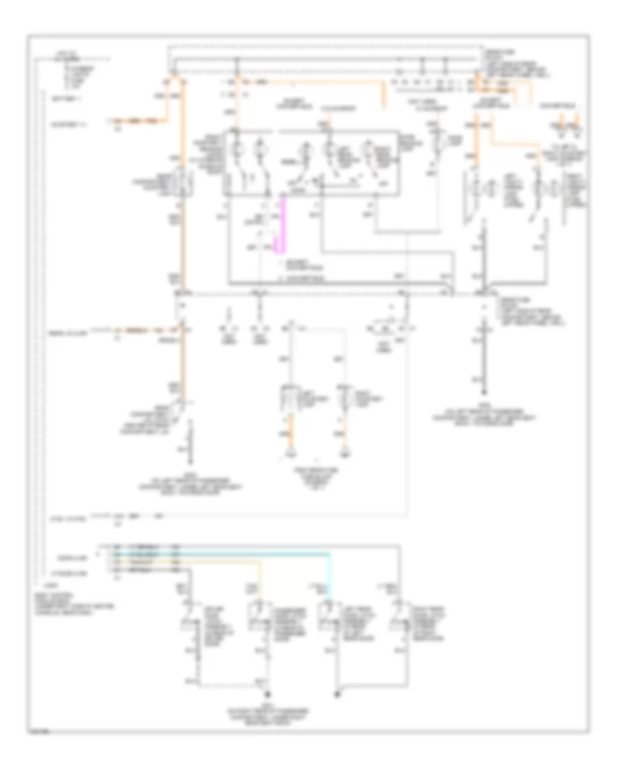 Courtesy Lamps Wiring Diagram for Pontiac G6 2006
