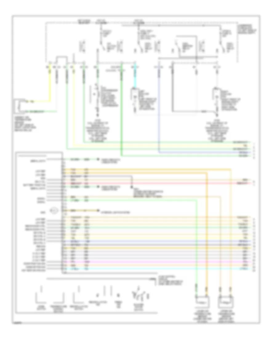 Automatic A C Wiring Diagram 1 of 2 for Pontiac G6 GTP 2006