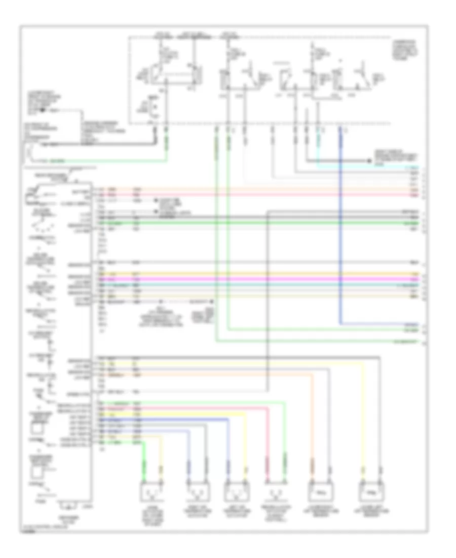 3 8L VIN 2 Automatic A C Wiring Diagram 1 of 2 for Pontiac Grand Prix GXP 2006