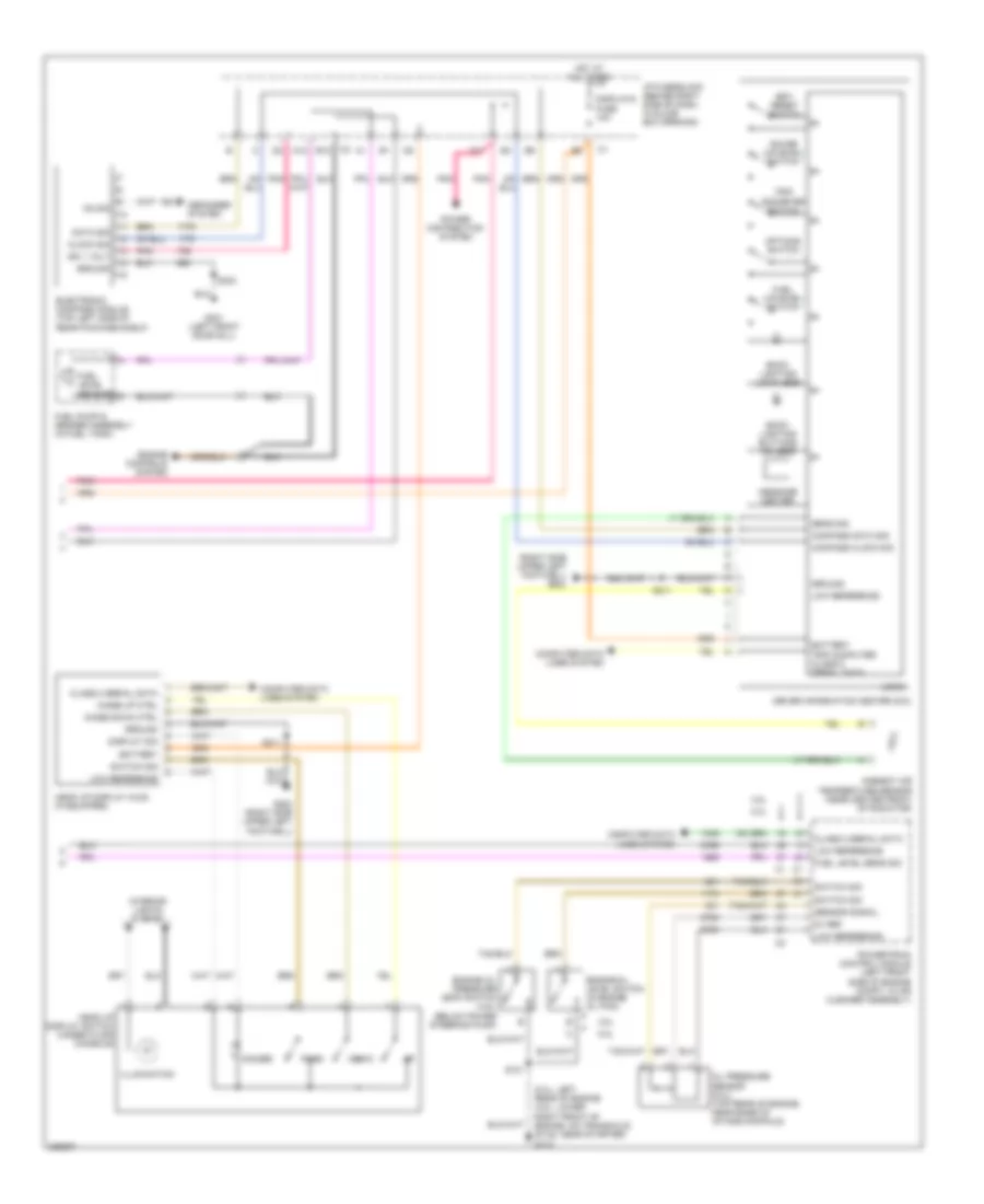 Instrument Cluster Wiring Diagram 2 of 2 for Pontiac Grand Prix GXP 2006