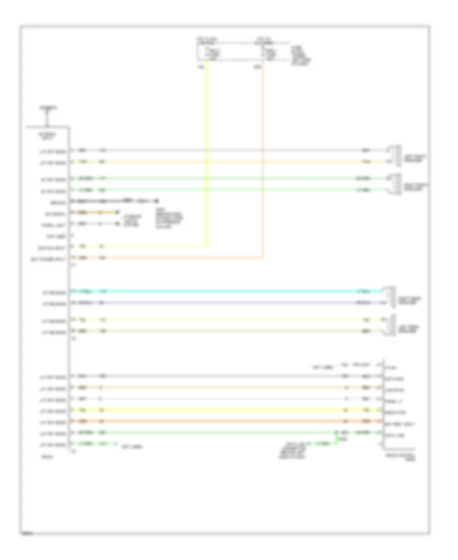 Radio Wiring Diagrams UM7 for Pontiac Sunbird LE 1993