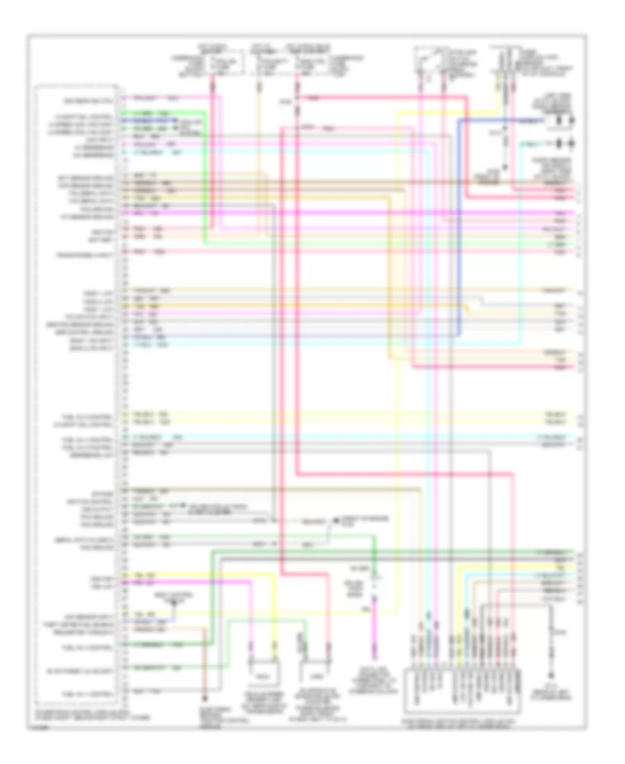 3 8L VIN K Engine Performance Wiring Diagrams 1 of 4 for Pontiac Firebird Formula 2000