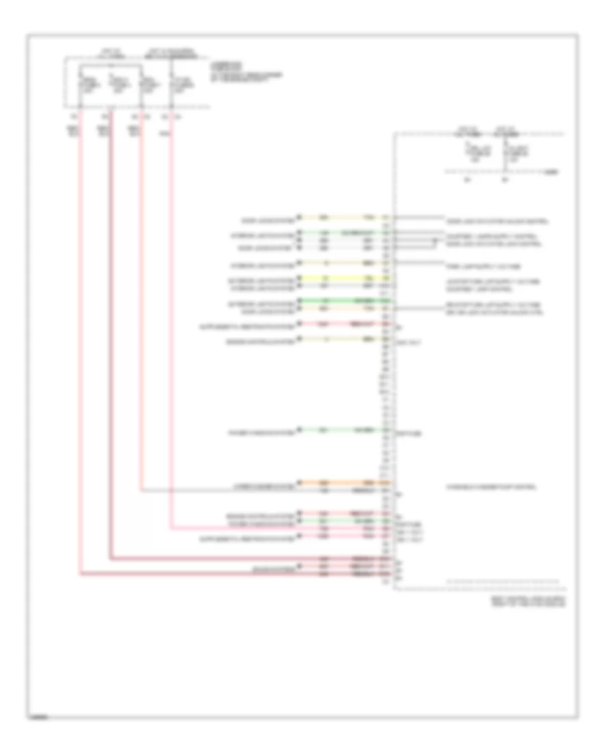 Body Control Modules Wiring Diagram 4 of 4 for Pontiac Solstice 2006