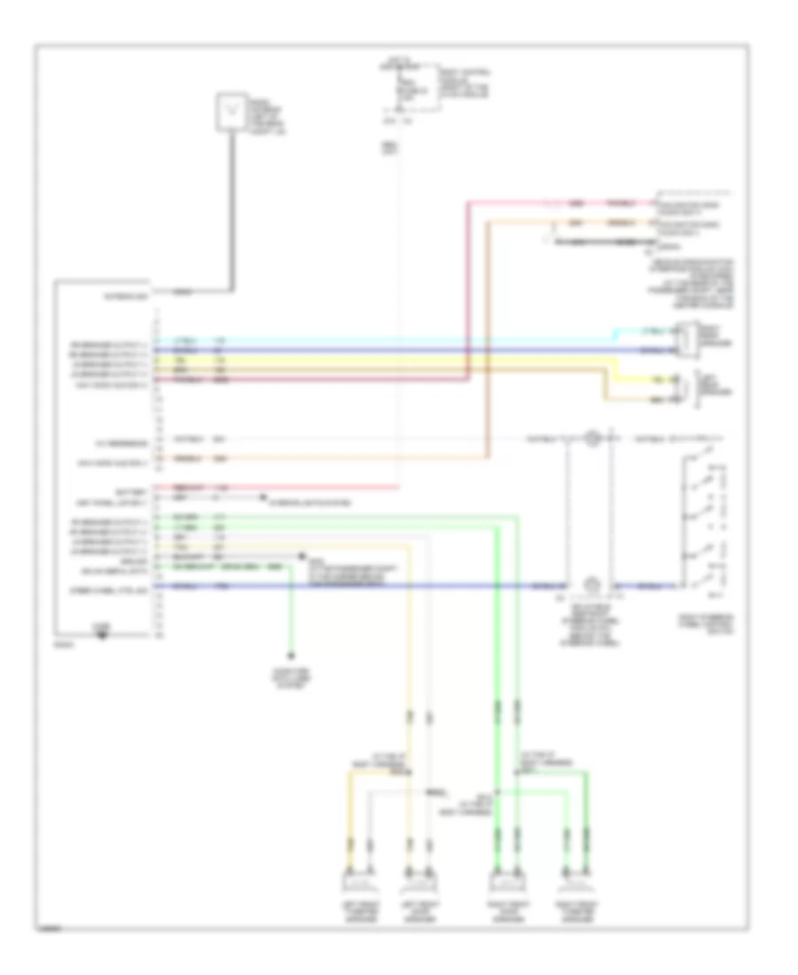 Radio Wiring Diagram without Amplifier for Pontiac Solstice 2006