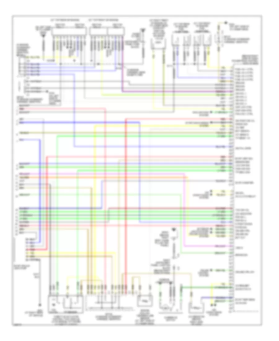 1 8L VIN 8 Engine Performance Wiring Diagram FWD 3 of 3 for Pontiac Vibe 2006
