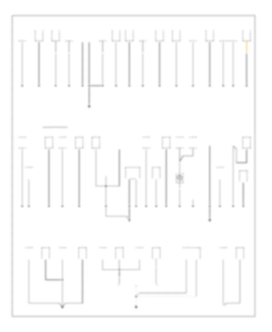 Ground Distribution Wiring Diagram 2 of 3 for Pontiac Grand Prix SE 2000