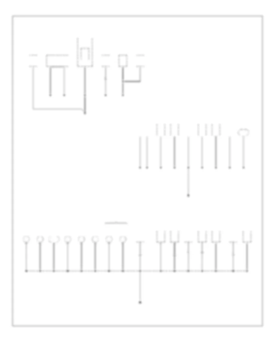 Ground Distribution Wiring Diagram 3 of 3 for Pontiac Sunfire GT 2000