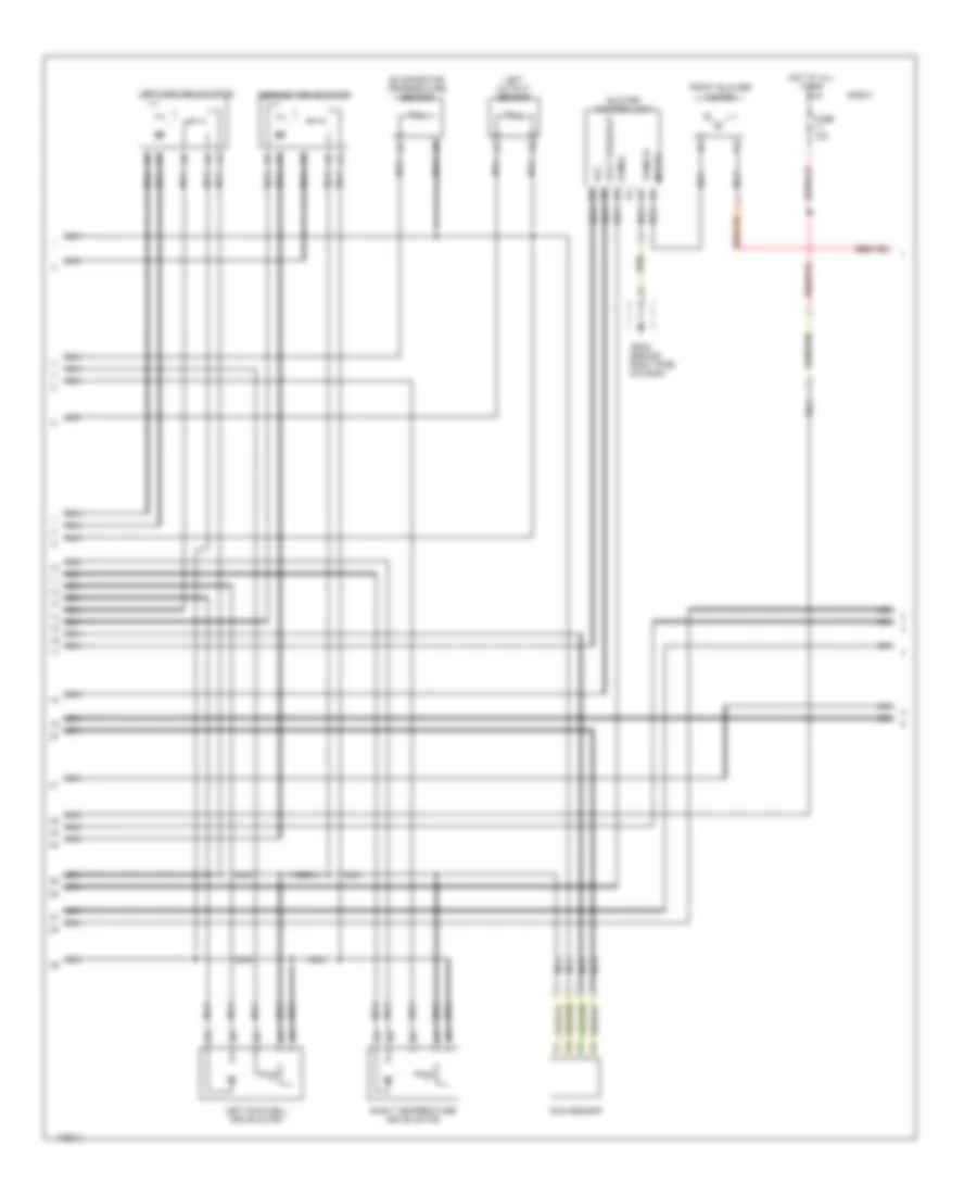 Электросхема кондиционера, Двойная Электросхема кондиционера A/C (2 из 4) для Porsche Cayenne Turbo 2003