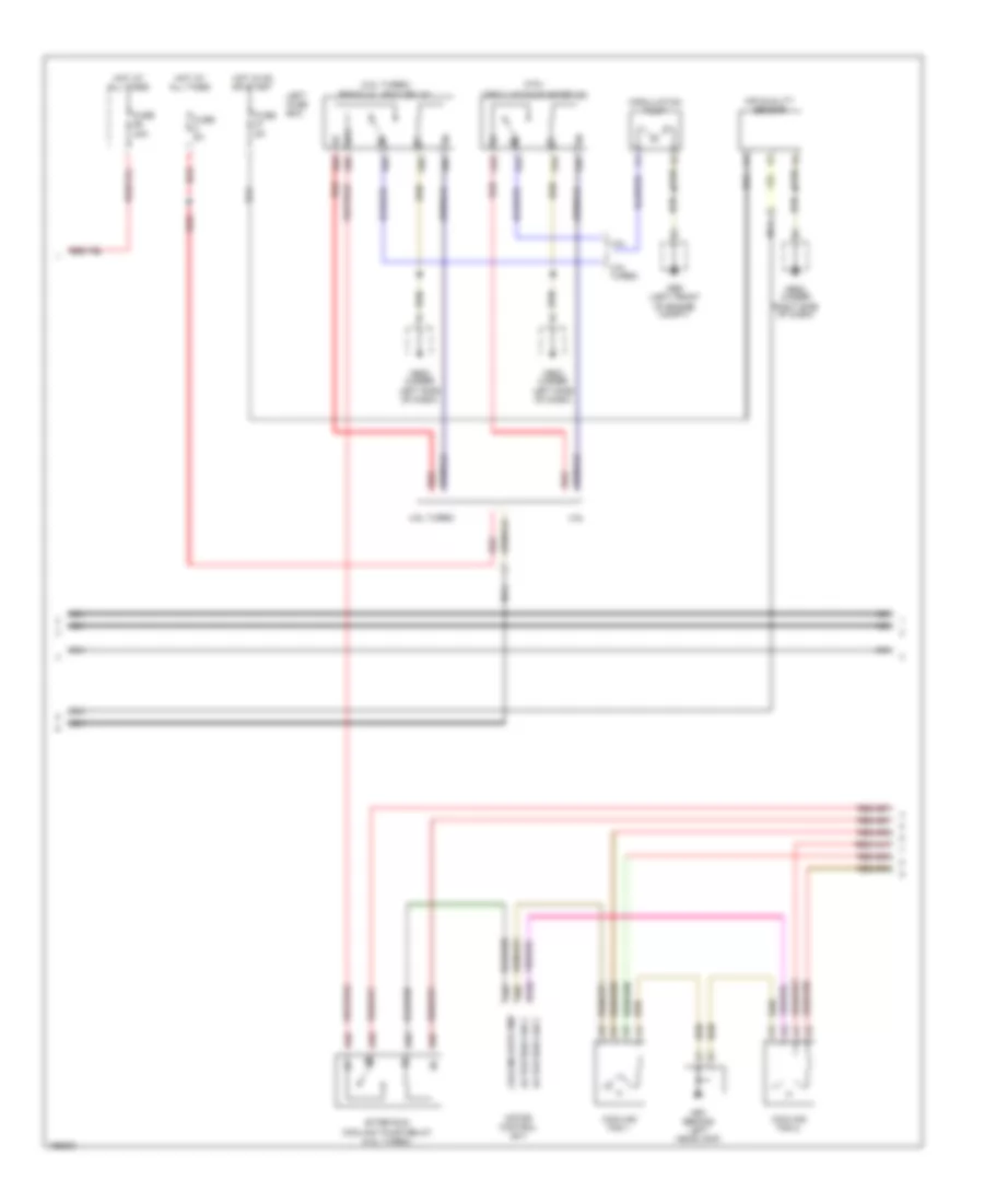 Электросхема кондиционера, Двойная Электросхема кондиционера A/C (3 из 4) для Porsche Cayenne S 2004