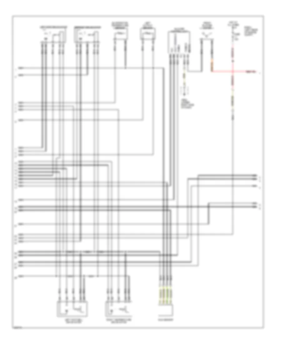Электросхема кондиционера, Двойная Электросхема кондиционера A/C (2 из 4) для Porsche Cayenne 2005