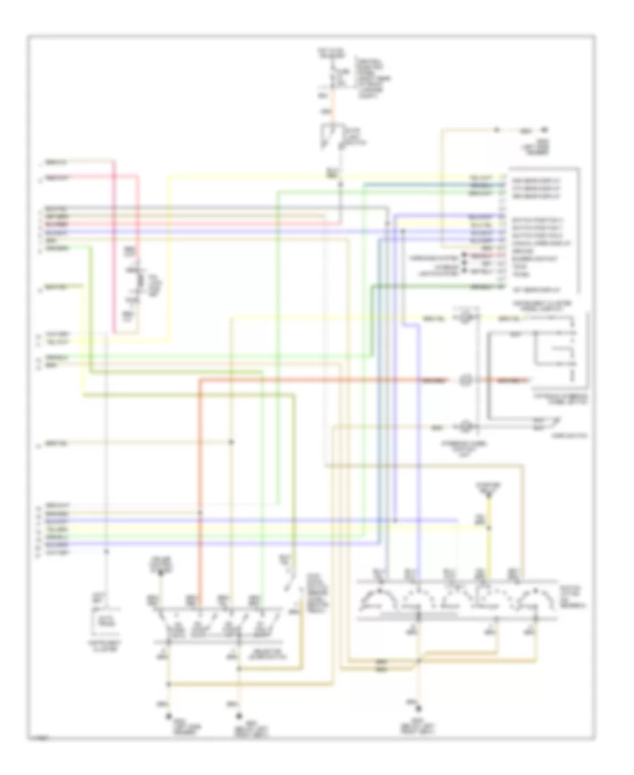 A T Wiring Diagram 2 of 2 for Porsche 911 Turbo S 1997