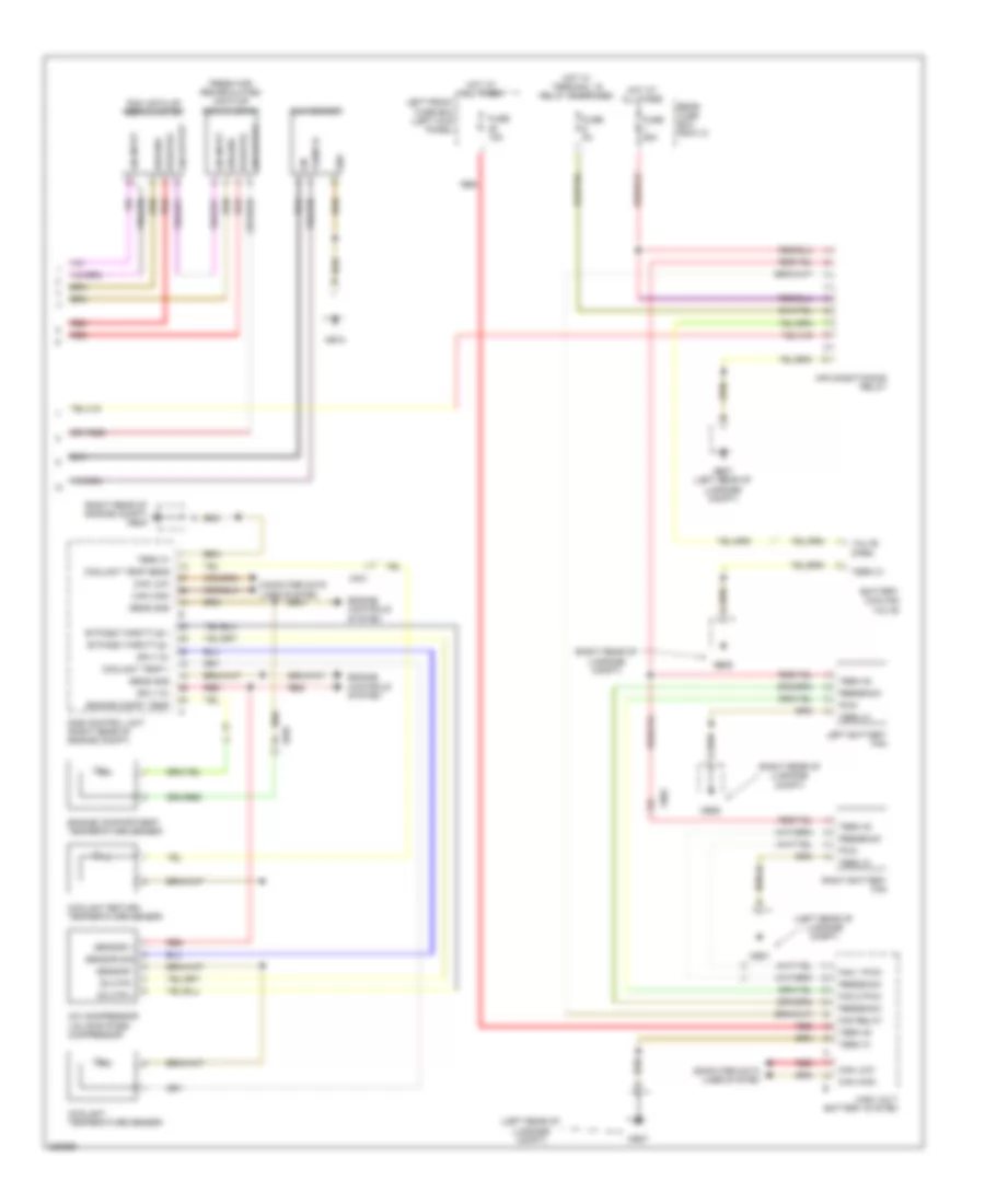 Automatic A C Wiring Diagram Except Hybrid 4 of 4 for Porsche Panamera 2013