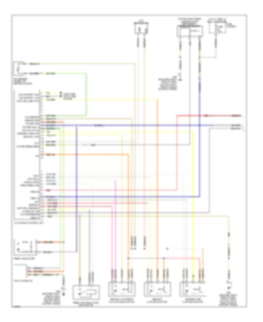 Manual AC Wiring Diagram (1 of 2) for Porsche Boxster 2009
