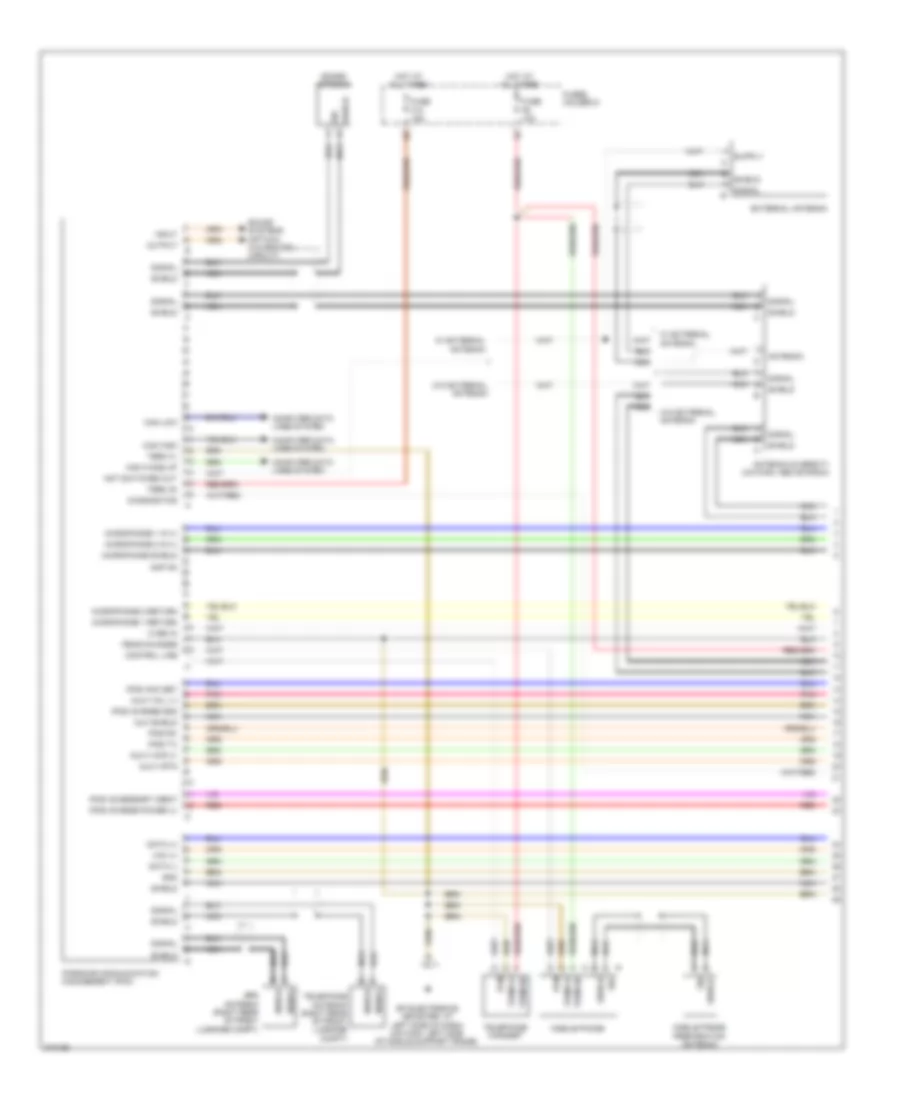 Premium Radio Wiring Diagram, with Bose (1 of 3) for Porsche Boxster 2009