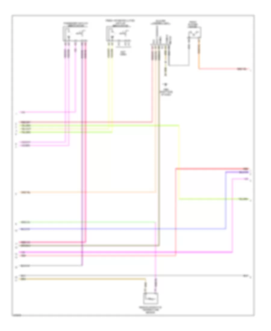 Manual A C Wiring Diagram 2 of 4 for Porsche Cayenne 2009