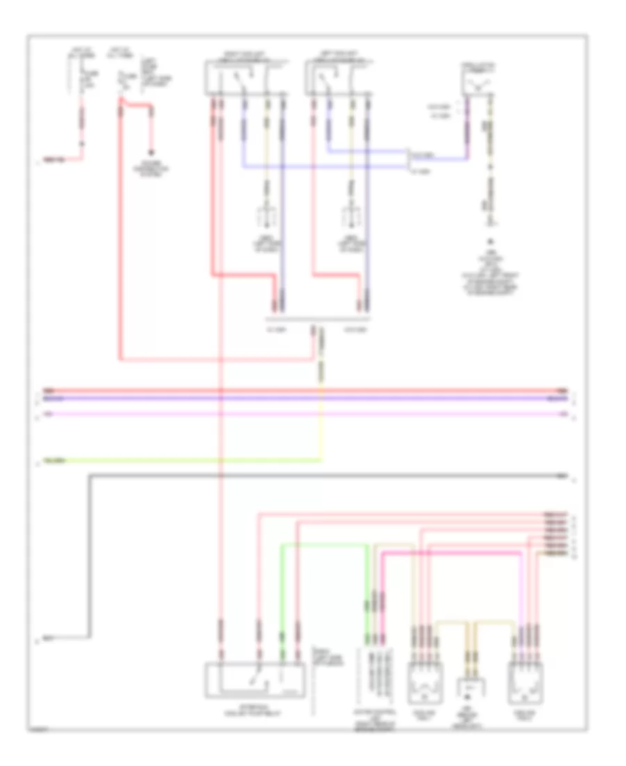 Manual AC Wiring Diagram (3 of 4) for Porsche Cayenne 2009