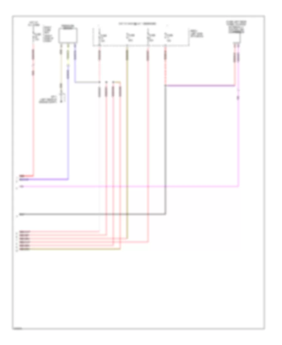 Manual AC Wiring Diagram (4 of 4) for Porsche Cayenne 2009