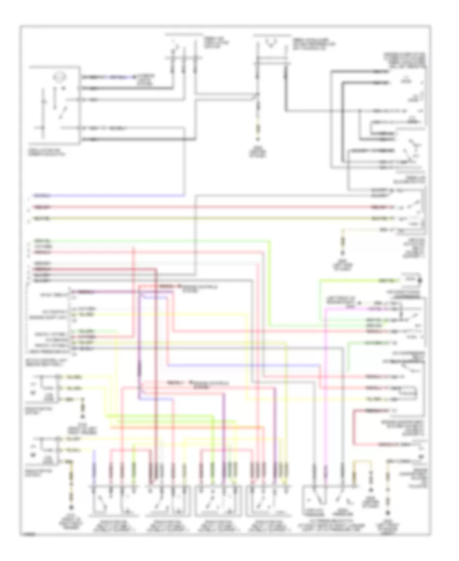 Automatic A C Wiring Diagram 2 of 2 for Porsche 911 Carrera 4 2000