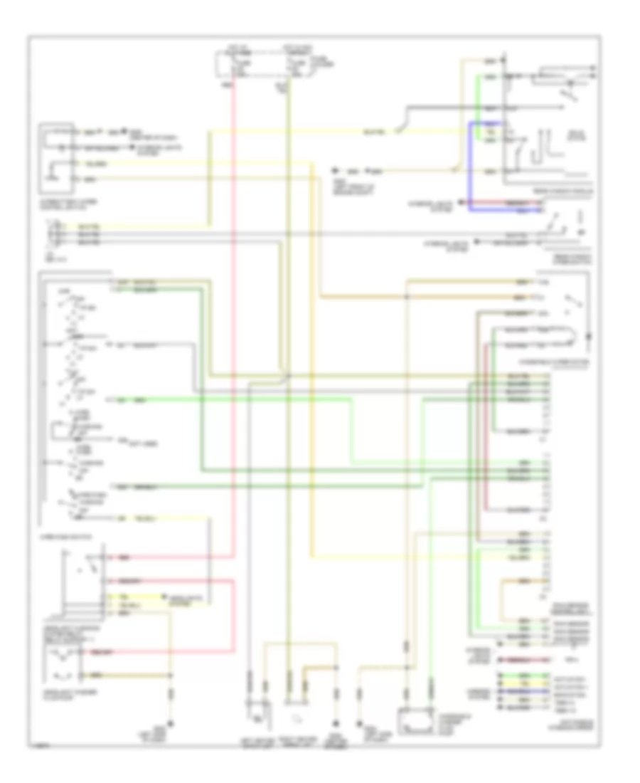 Электросхема стеклоочистителя, дворников и омывателя, С Датчик дождя для Porsche 911 Carrera 4 2001
