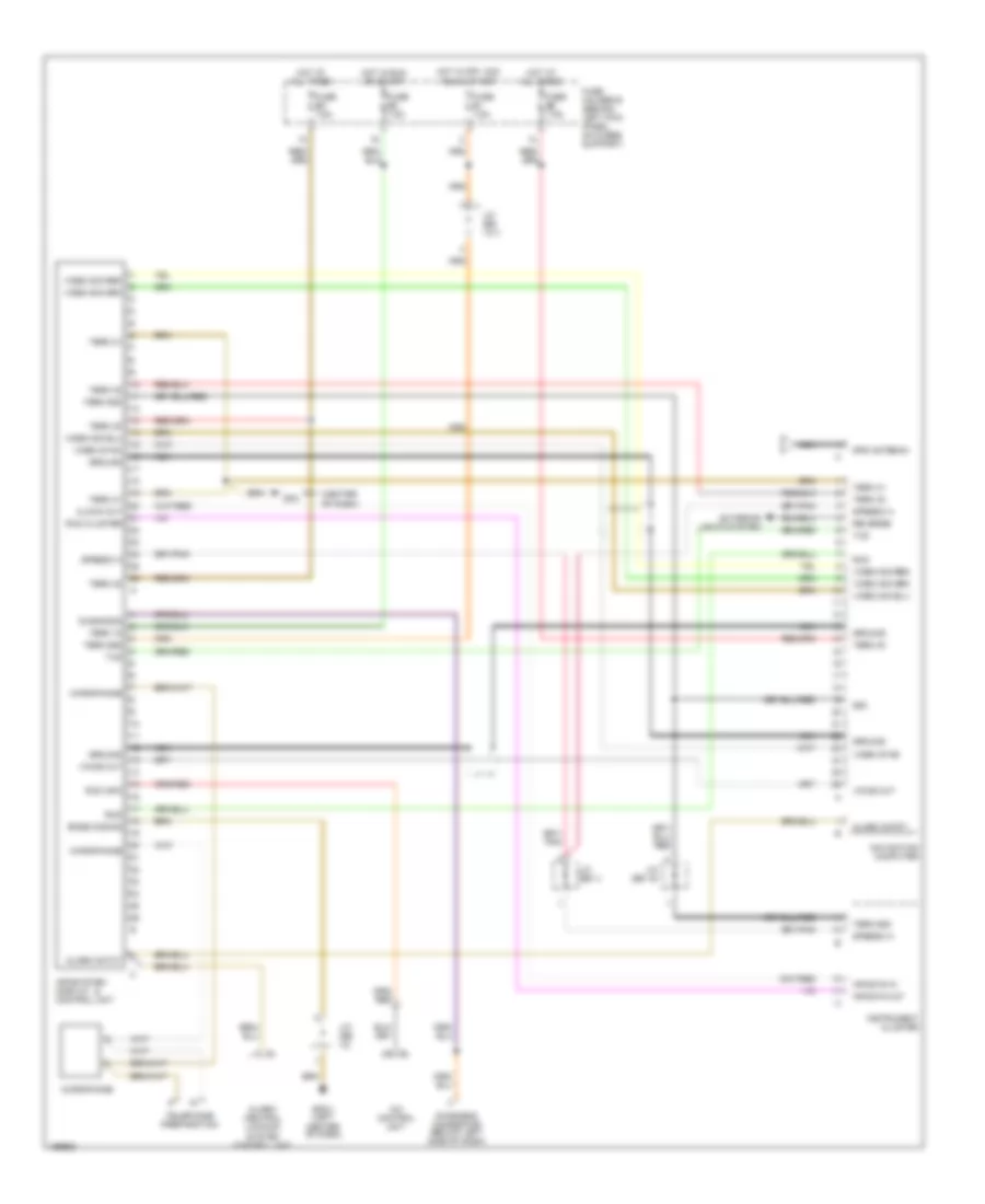 Infosystem Wiring Diagram for Porsche 911 Carrera 4 2002