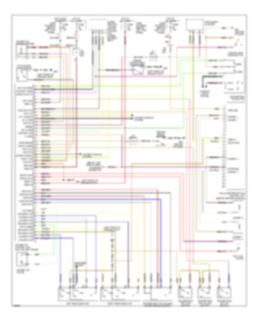 Convertible Top Wiring Diagram for Porsche 911 Carrera 4 2002