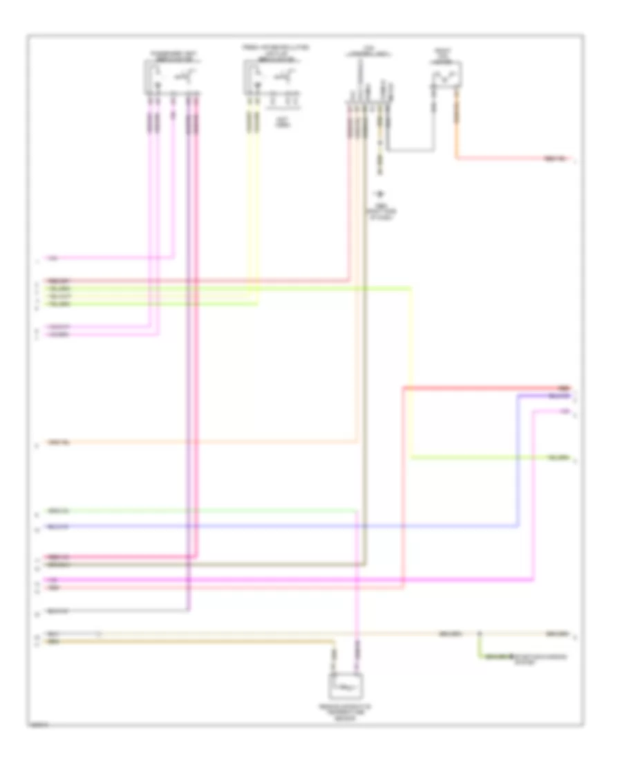 Manual AC Wiring Diagram (2 of 4) for Porsche Cayenne 2010