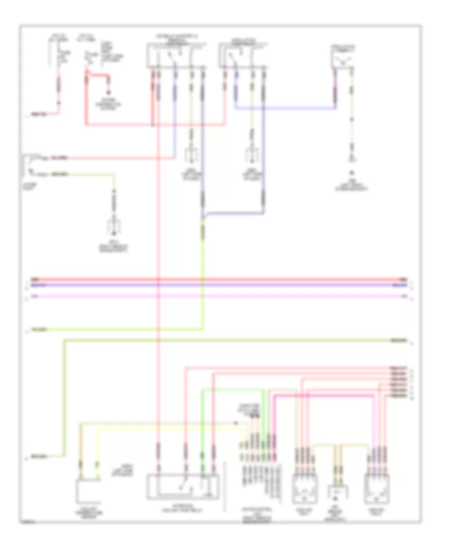 Manual AC Wiring Diagram (3 of 4) for Porsche Cayenne 2010