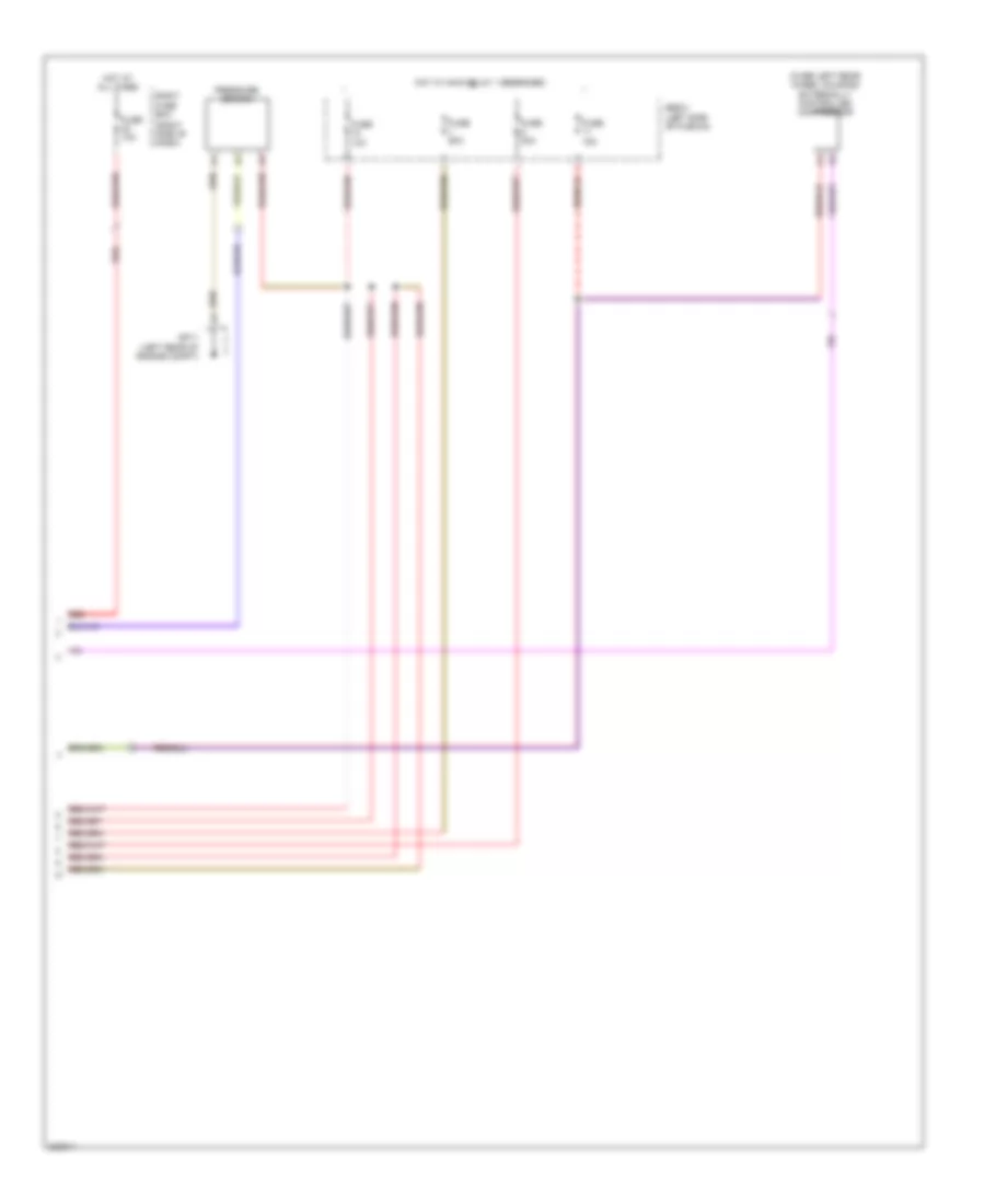 Manual A C Wiring Diagram 4 of 4 for Porsche Cayenne 2010
