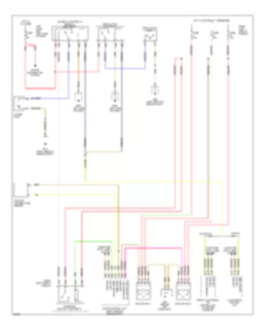 3 6L Cooling Fan Wiring Diagram for Porsche Cayenne GTS 2010