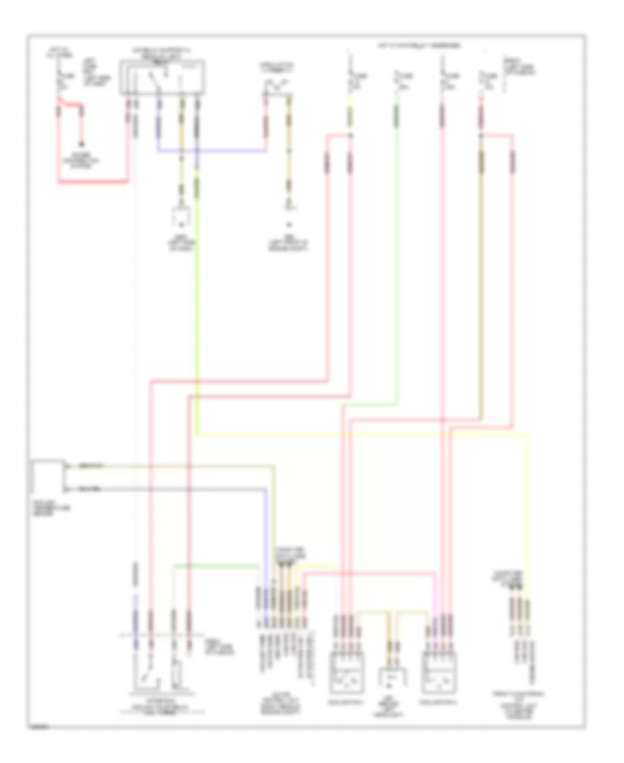 4 8L Cooling Fan Wiring Diagram for Porsche Cayenne GTS 2010