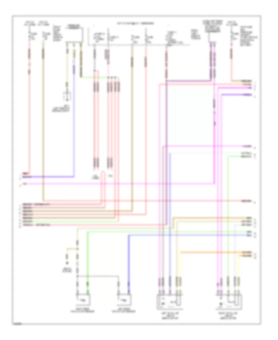 Automatic A C Wiring Diagram 4 of 5 for Porsche Cayenne S 2010