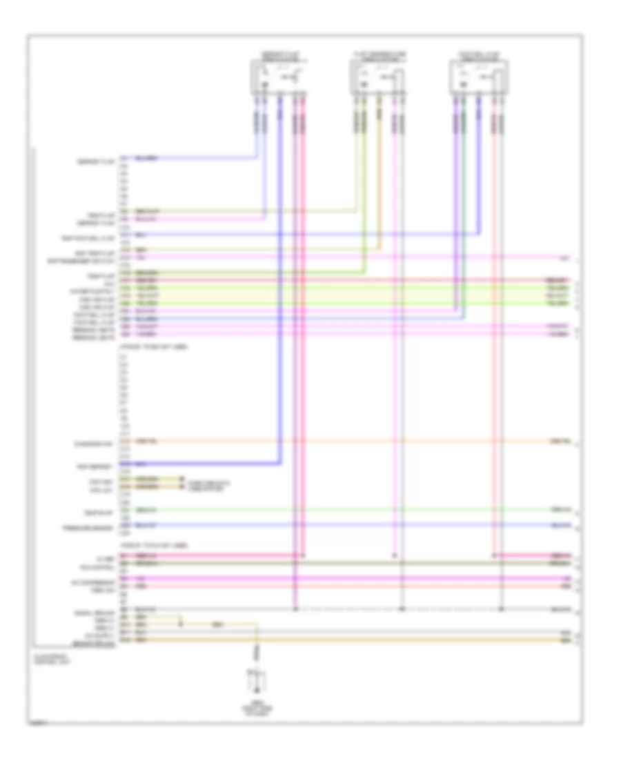 Manual A C Wiring Diagram 1 of 4 for Porsche Cayenne S 2010