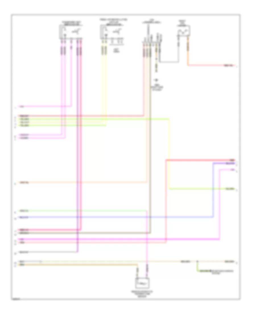 Manual A C Wiring Diagram 2 of 4 for Porsche Cayenne S 2010