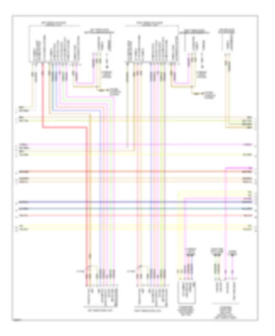 Anti theft Wiring Diagram 2 of 3 for Porsche Cayenne S 2010