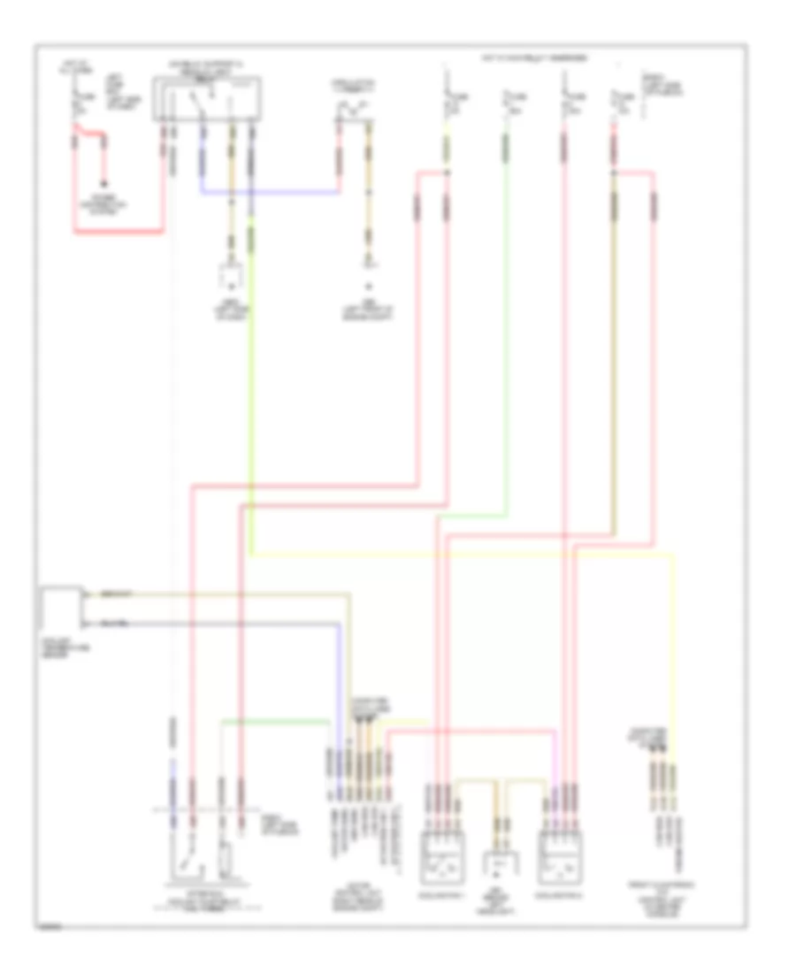 4 8L Twin Turbo Cooling Fan Wiring Diagram for Porsche Cayenne S 2010