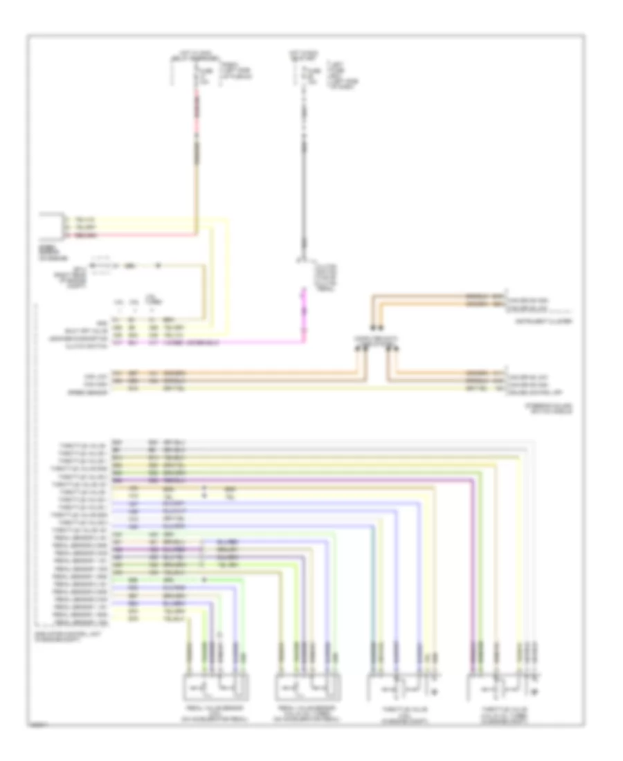 Cruise Control Wiring Diagram for Porsche Cayenne S 2010