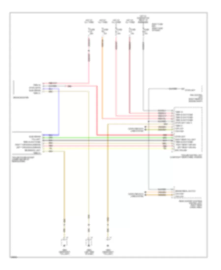 Trailer Tow Wiring Diagram for Porsche Cayenne S 2010