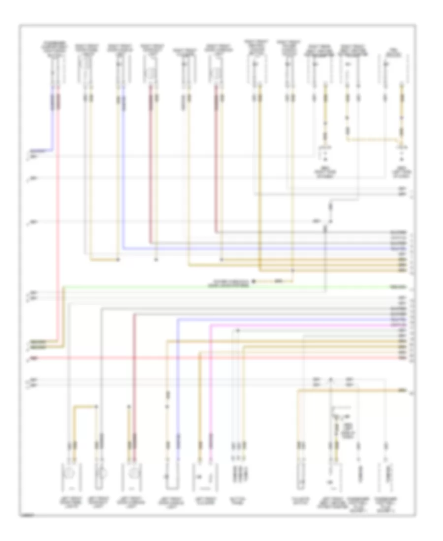 Interior Lights Wiring Diagram (3 of 5) for Porsche Cayenne S 2010