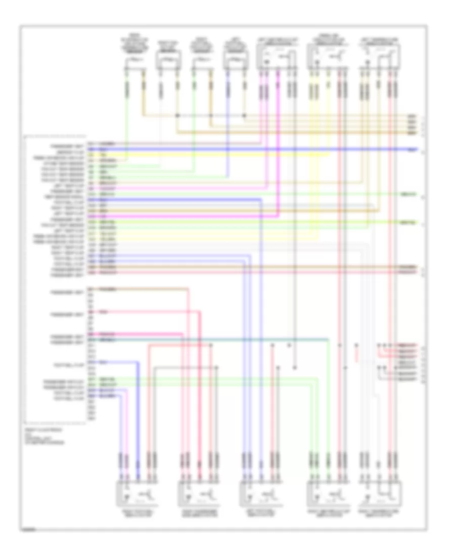Automatic A C Wiring Diagram 1 of 5 for Porsche Cayenne Turbo 2010
